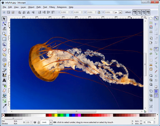 Phần mềm chỉnh sửa ảnh Inkscape