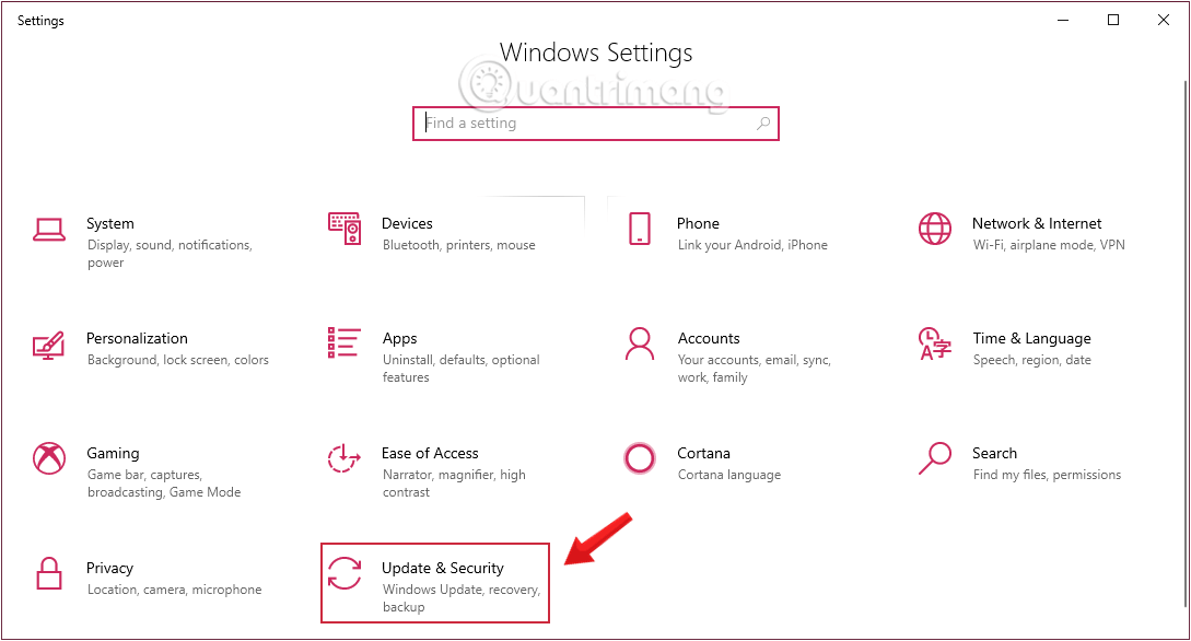sửa lỗi Start menu Windows 10
