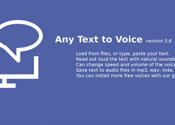 Cách chuyển văn bản thành giọng nói trên Any Text to Voice