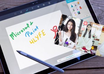 Cách ghép ảnh đơn giản trên Microsoft Paint