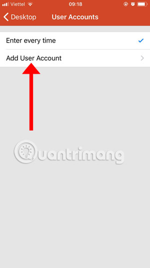 Add User Account