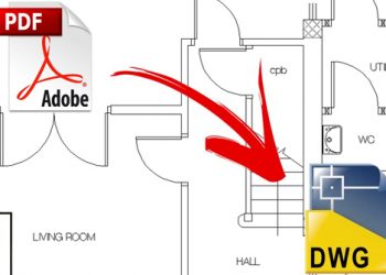 Cách chuyển file PDF sang Autocad