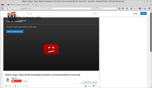 video YouTube bị chặn hoặc bị hạn chế người xem