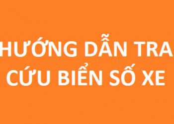 Cách tra cứu biển số xe