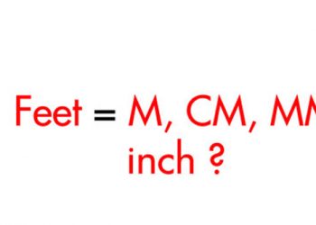 Đố bạn: 1 feet bằng bao nhiêu mét?