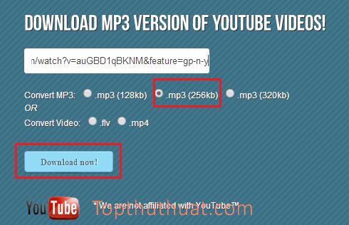 download youtube mp3
