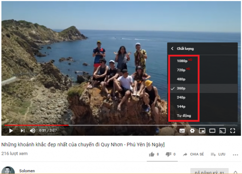 lỗi không xem được Youtube