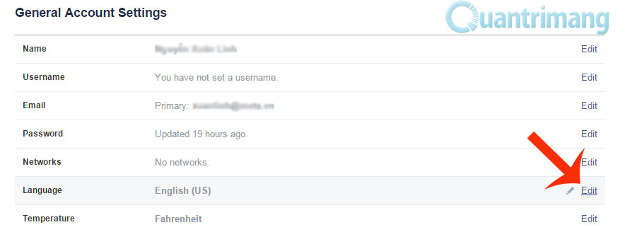 Hướng dẫn đổi tên Facebook chỉ duy nhất 1 chữ