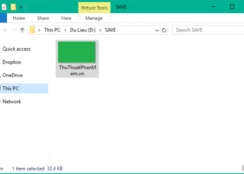 9 kết quả sau khi tạo ảnh màu bằng paint