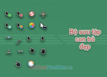 Bộ sưu tập con trỏ chuột đẹp nhất