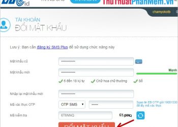 Đổi mật khẩu 2