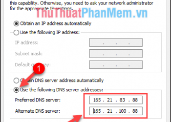 Nhập DNS Singapore