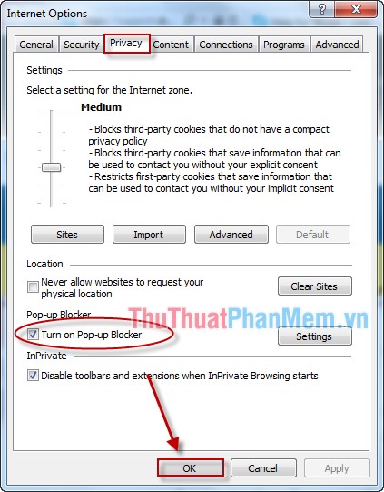 Cách chặn pop up, tắt cửa sổ quảng cáo trên chrome, Firefox, IE - Tiện ...
