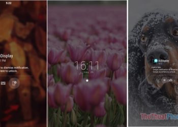Ứng dụng AcDisplay