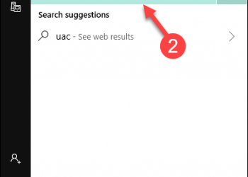 Chọn Change User Account Control settings