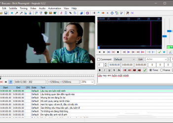 Chọn File - Open Subtitles... và mở file text vừa tạo
