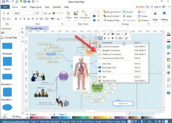 Có thể thay đổi kiểu nhánh của sơ đồ tư duy