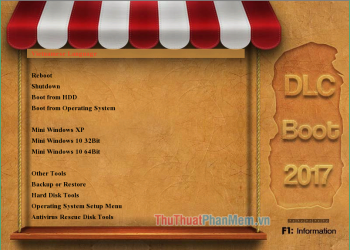 Kết quả USB boot chạy thành công