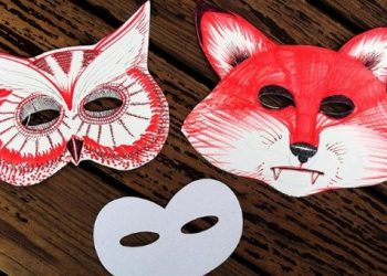 Hướng dẫn cách làm mặt nạ Halloween bằng giấy độc đáo