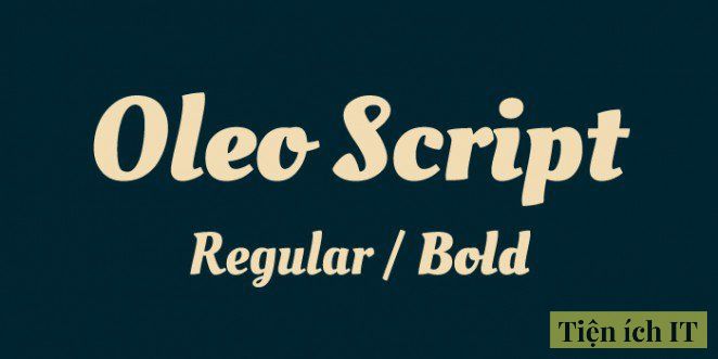Oleo Script Font 
