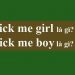 Pick me là gì? Pick me girl, Pick me boy là gì?