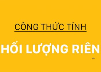 Khối lượng riêng là gì? Công thức tính khối lượng riêng