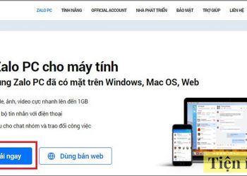 cài đặt zalo trên máy tính