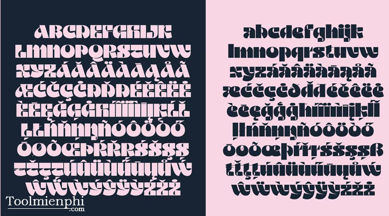 Mẫu font chữ Austro Typeface số 5